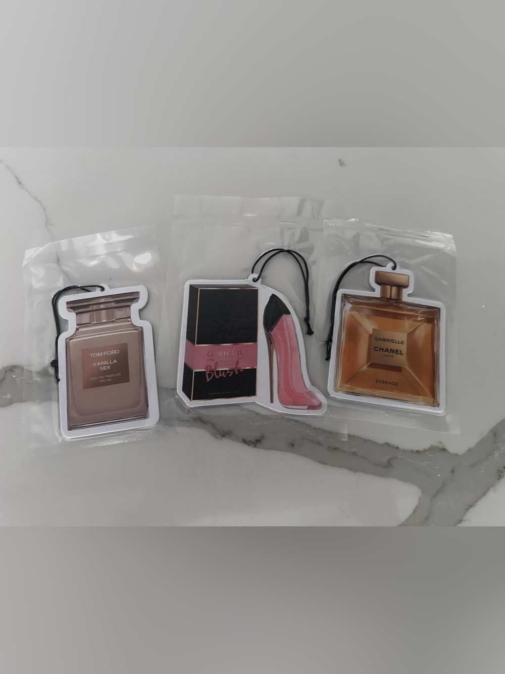 Tom Ford, Good Girl and Channel Fragrance Cards (New) Trio